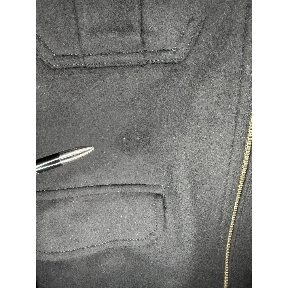 Banana Republic Men’s Medium Wool Black Jacket Full Zip B5